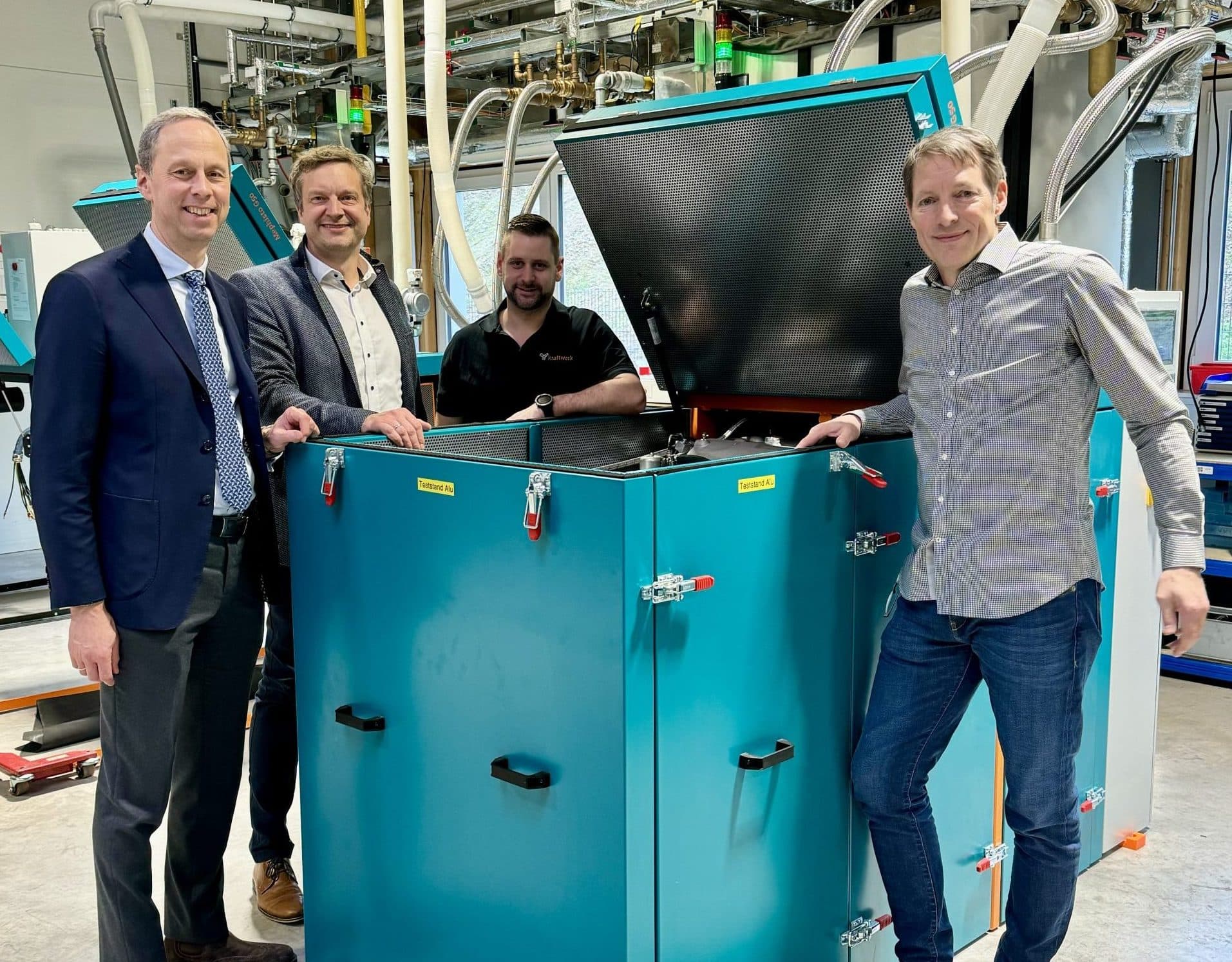 Member of Bundestag Dr Hendrik Hoppenstedt visits Kraftwerk- Foto